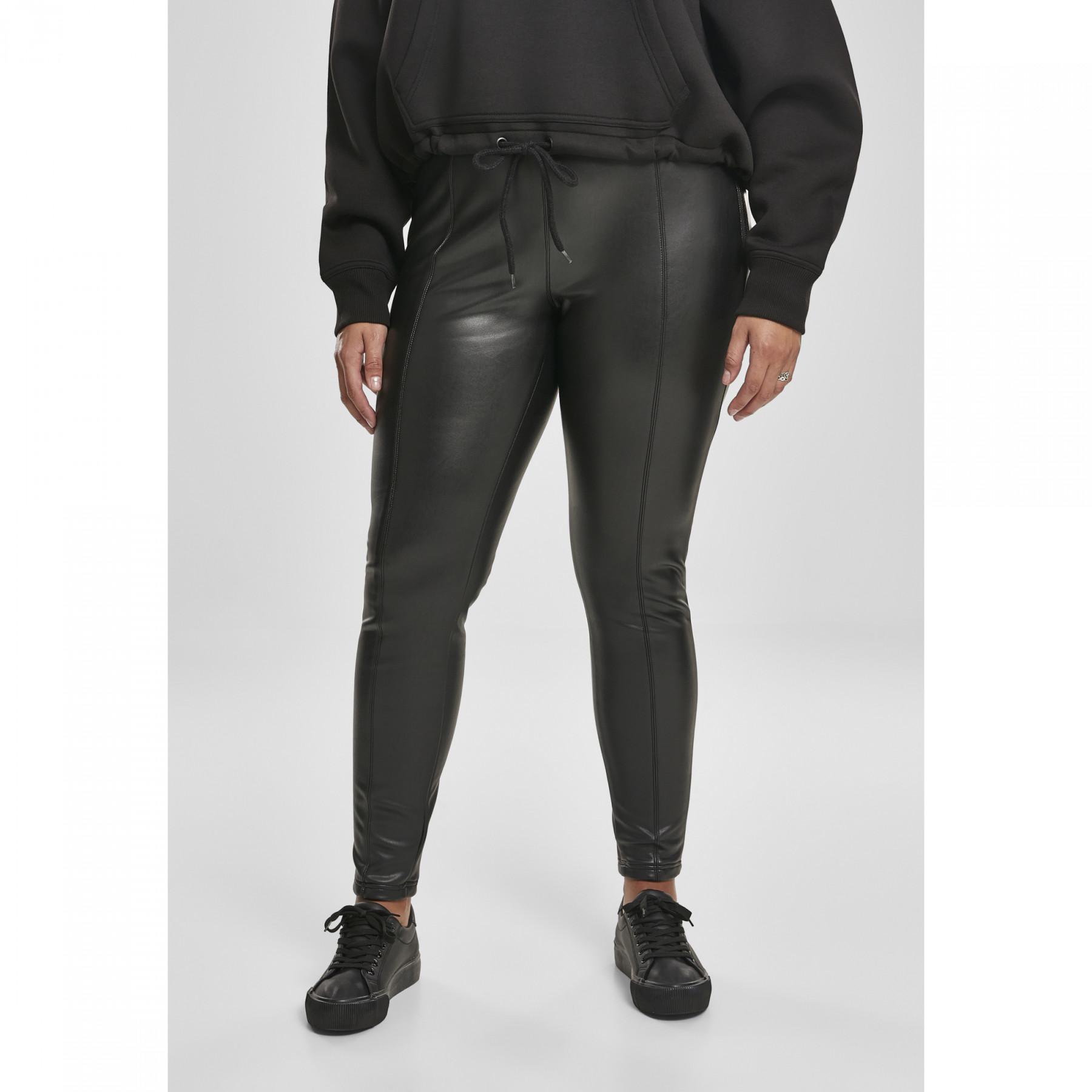 Pantalon femme grandes tailles Urban Classic faux leather skinny