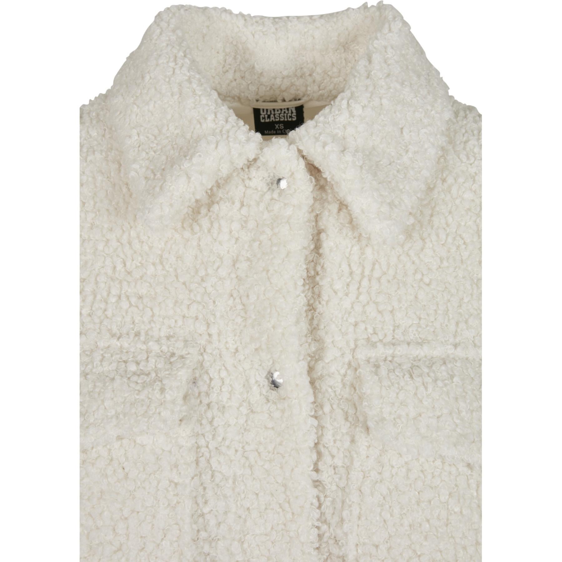 Polaire femme Urban Classics sherpa-grandes tailles