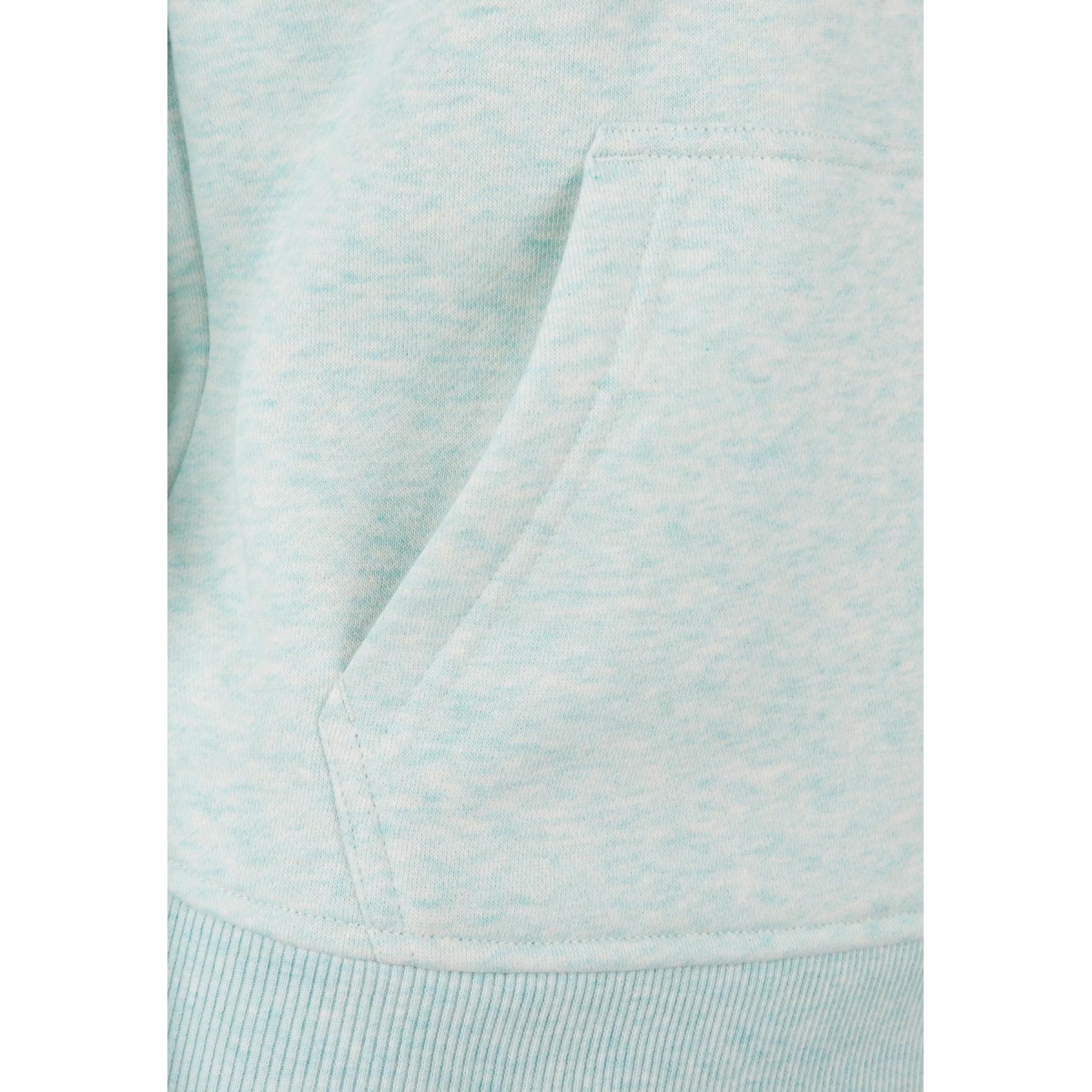 Sweatshirt à capuche femme Urban Classics color melange