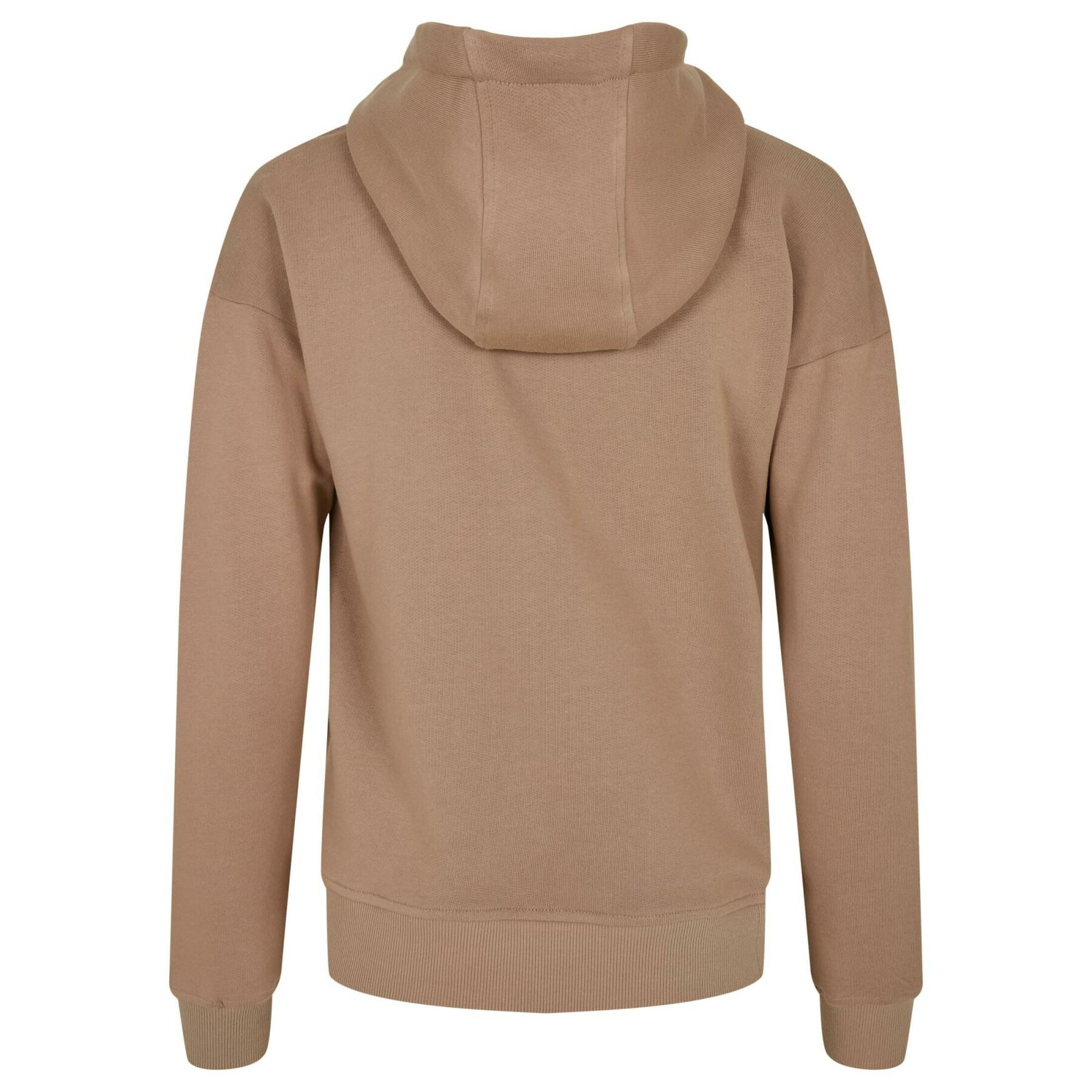 Sweatshirt à capuche zippé femme Urban Classics Organic Terry