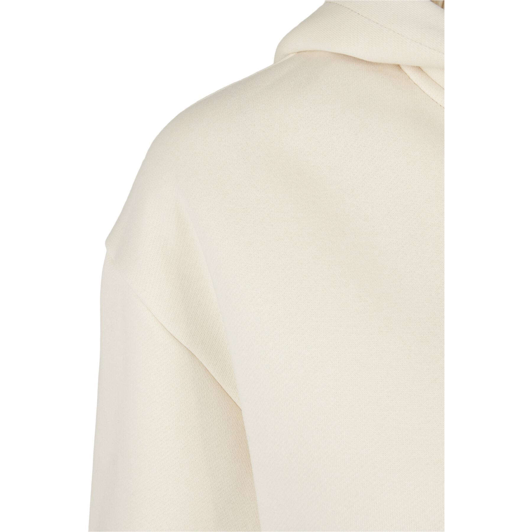 Sweatshirt à capuche courte zippée femme Urban Classics Oversized GT