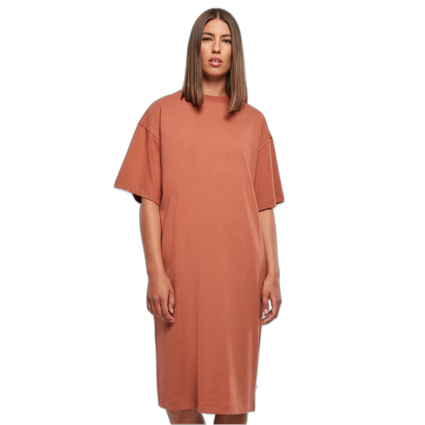 Robe T-shirt longue bio oversize femme Urban Classics