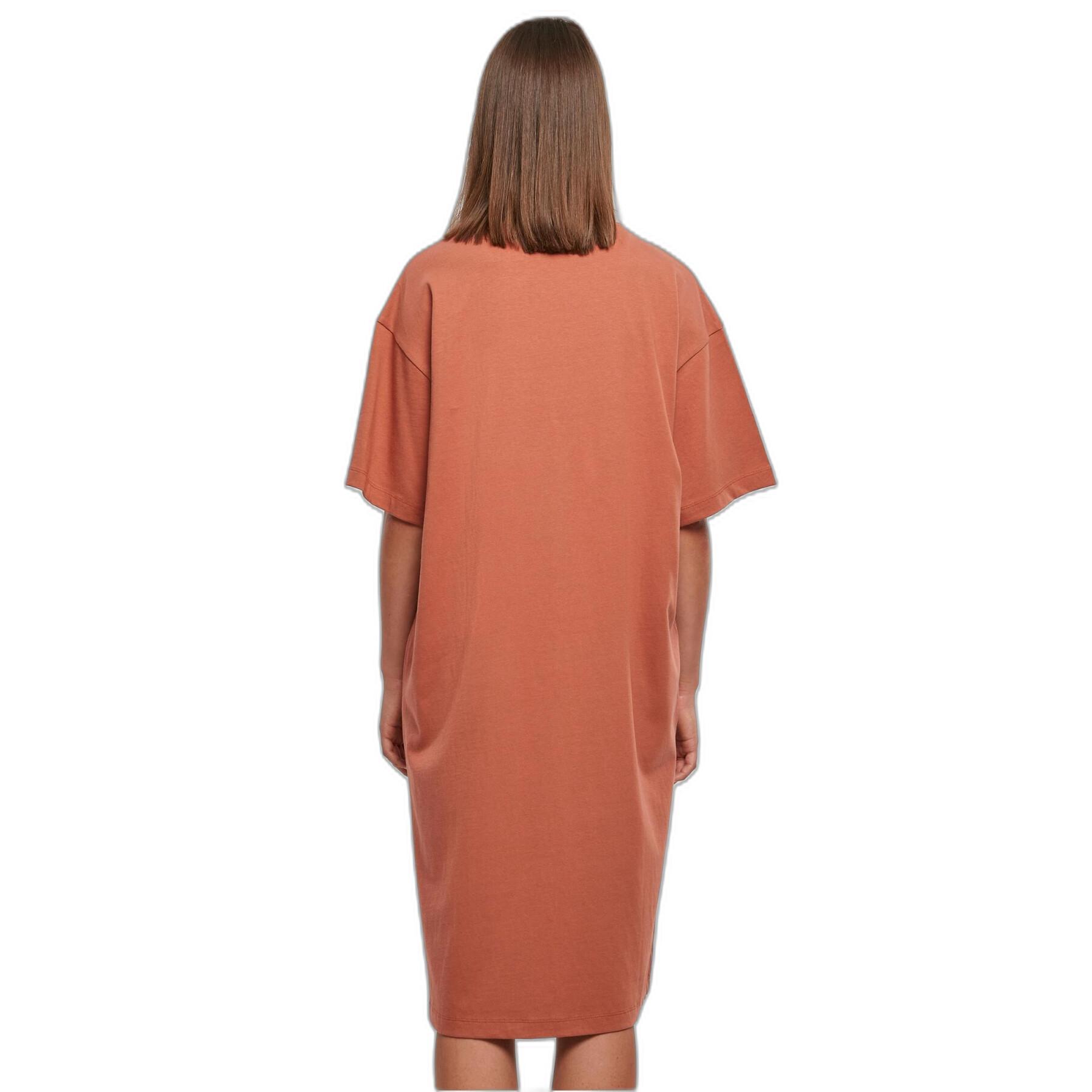 Robe T-shirt longue bio oversize femme Urban Classics