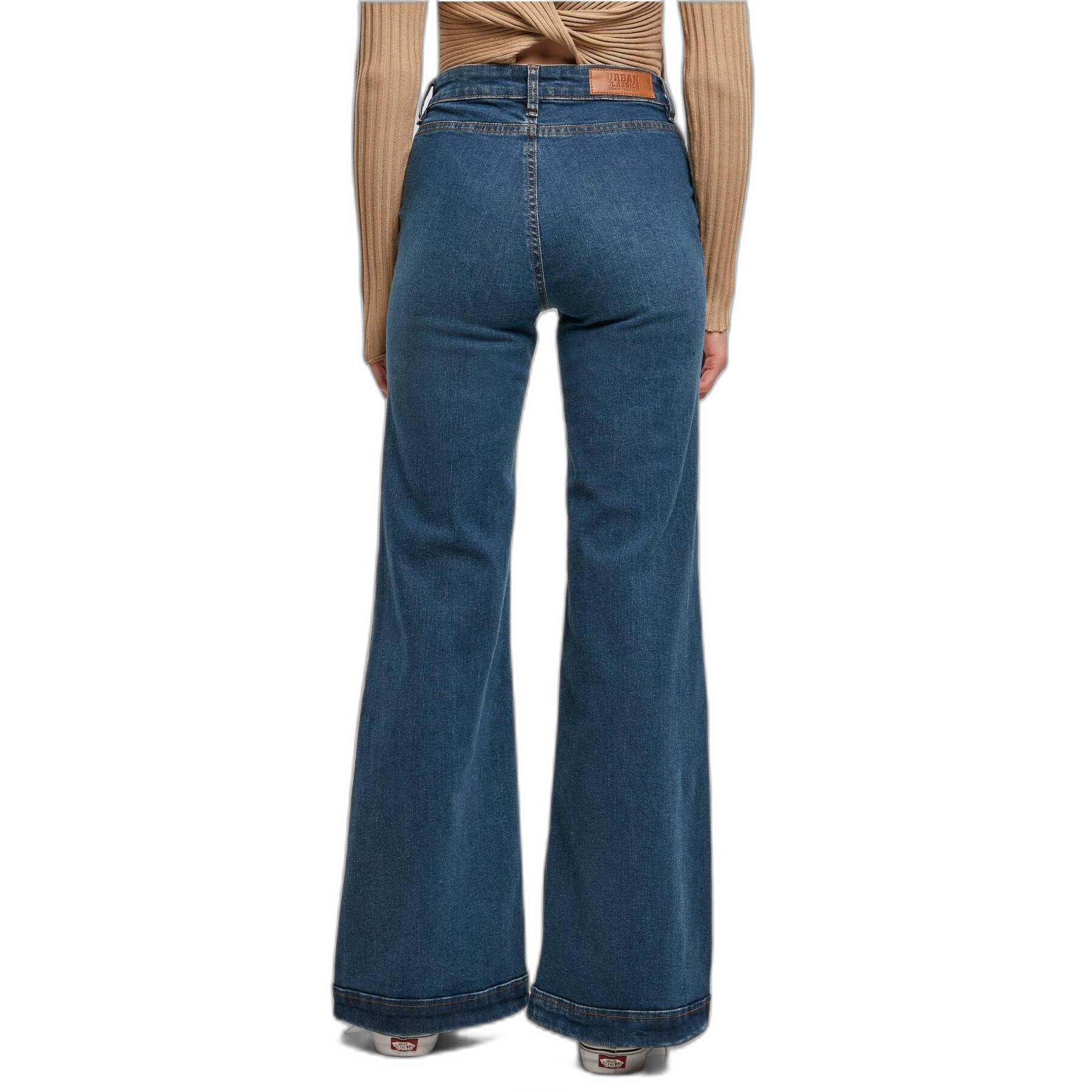 Jeans évasé femme Urban Classics Vintage