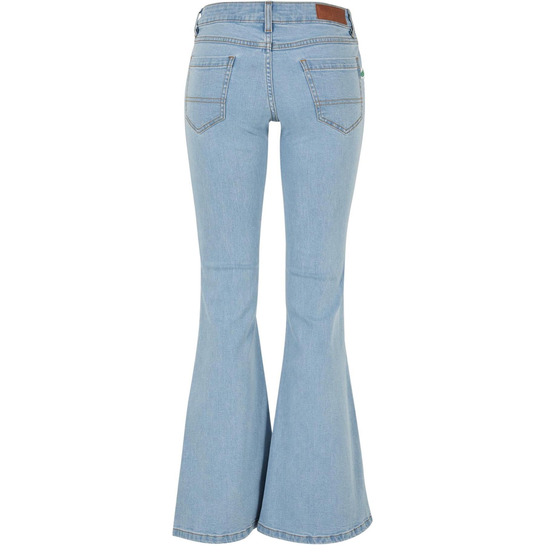 Jeans évasé femme Urban Classics Organic