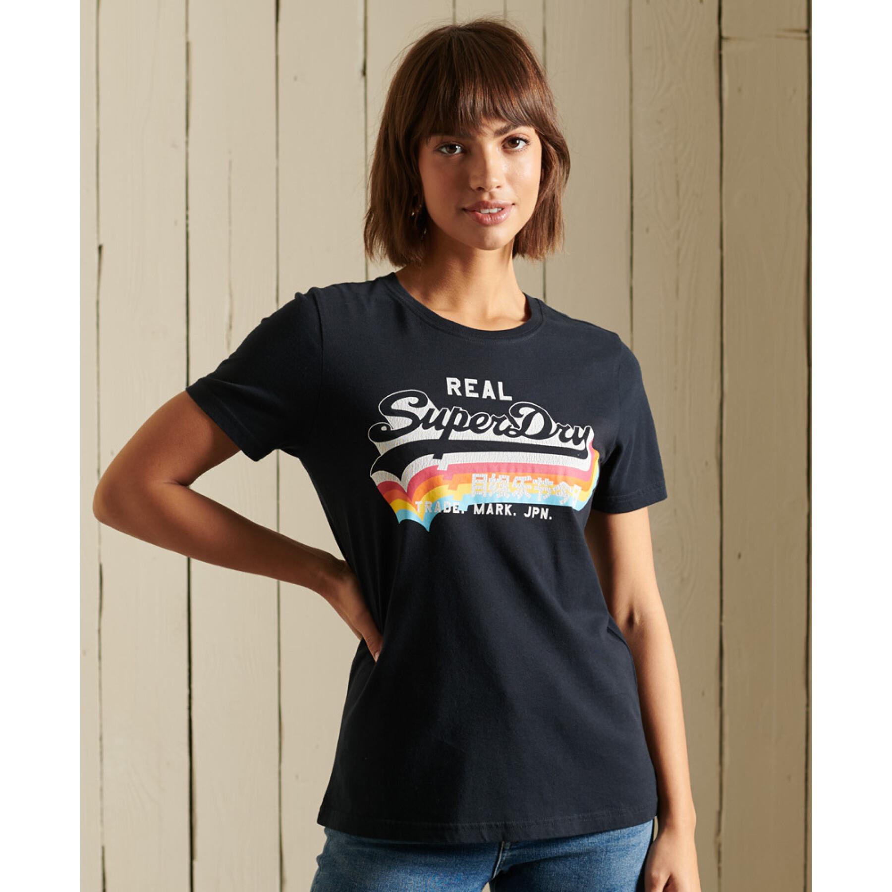 T-shirt à manches courtes femme Superdry Logo Vintage