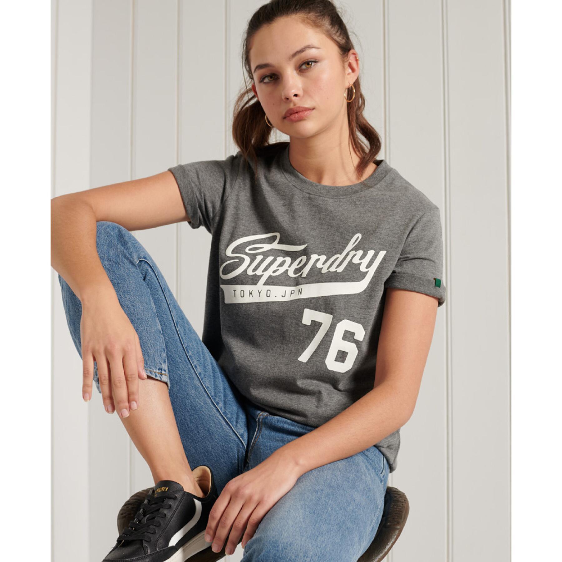 T-shirt femme Superdry Collegiate Cali State