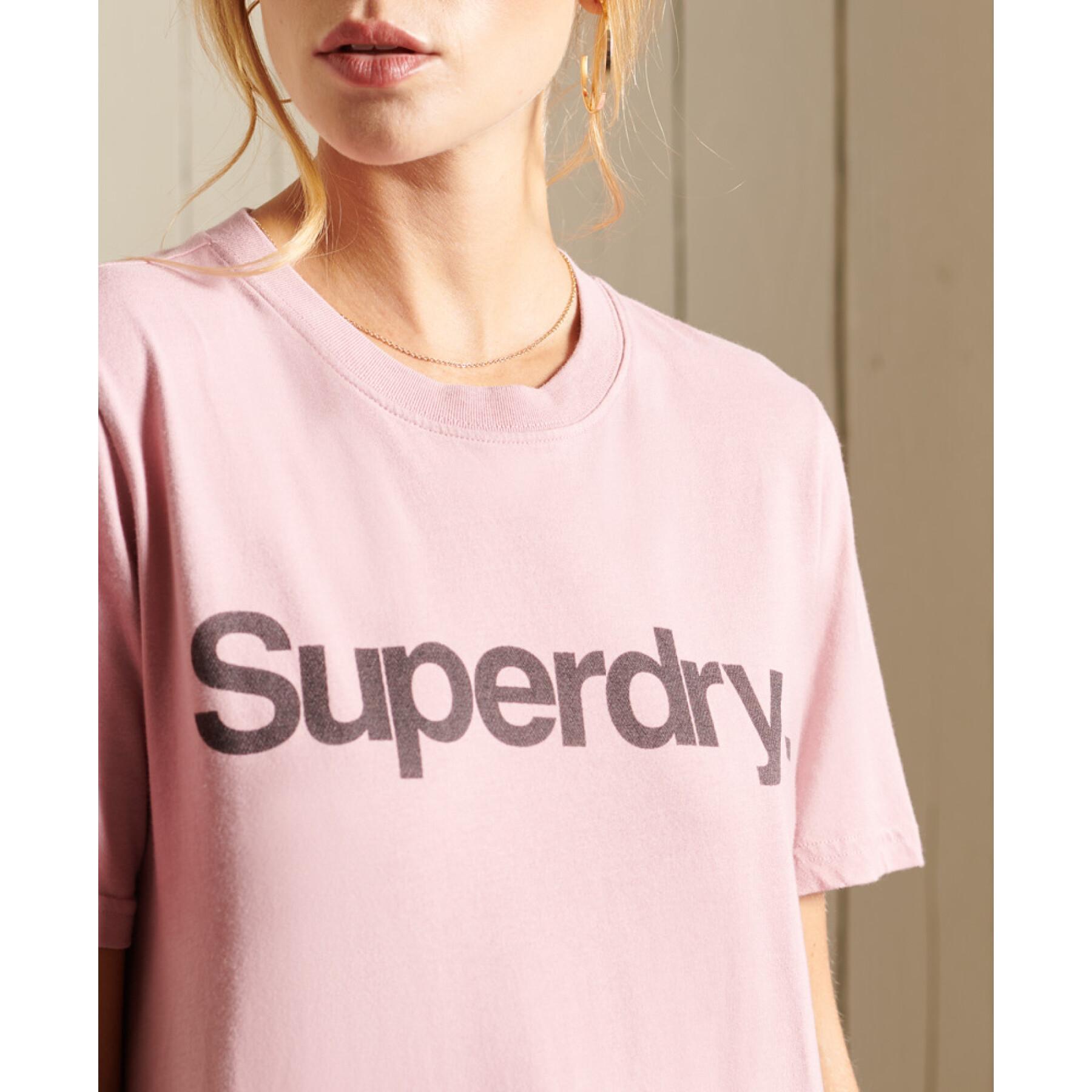 T-shirt à manches courtes femme Superdry Core Logo
