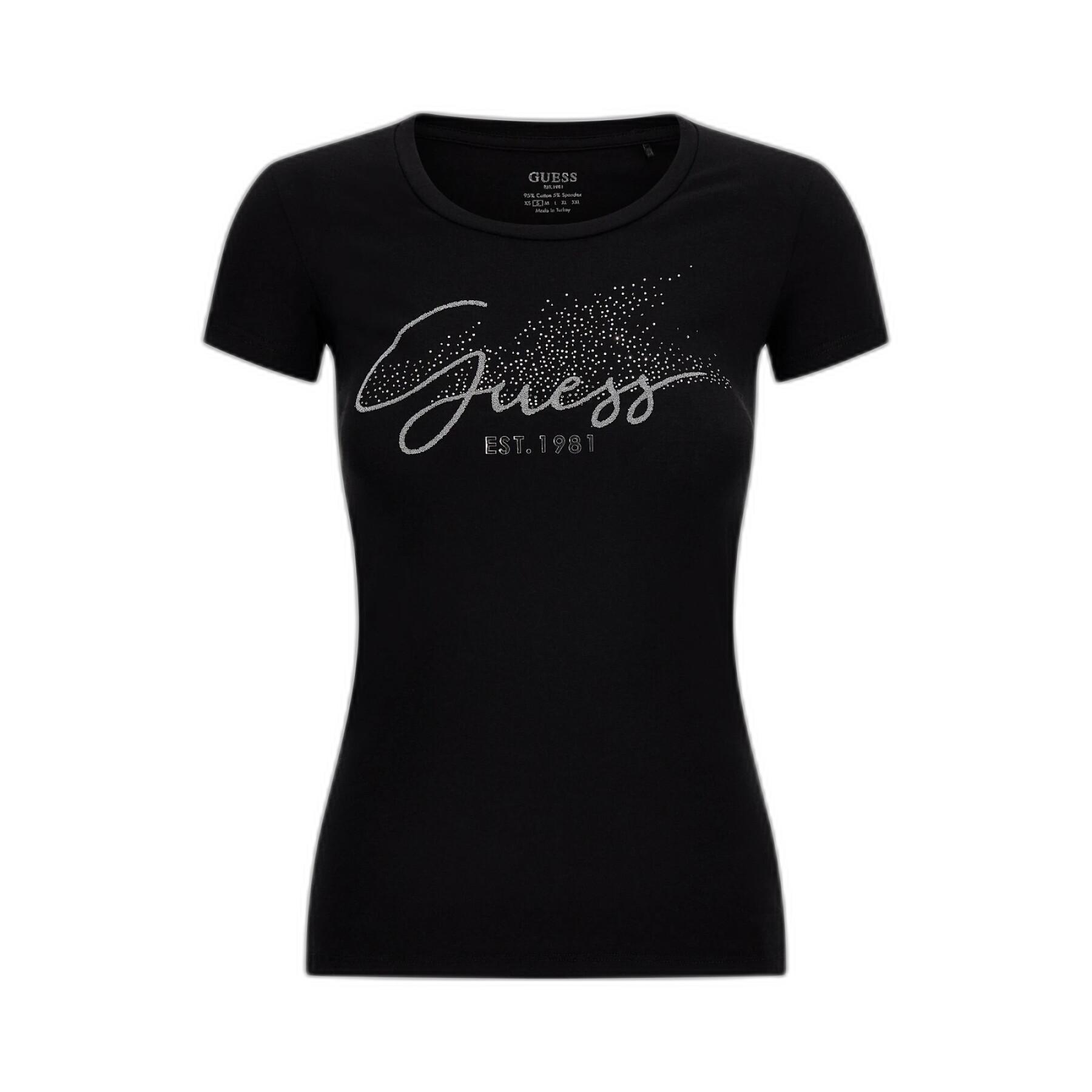 T-shirt à manches courtes femme Guess Cn Chloe