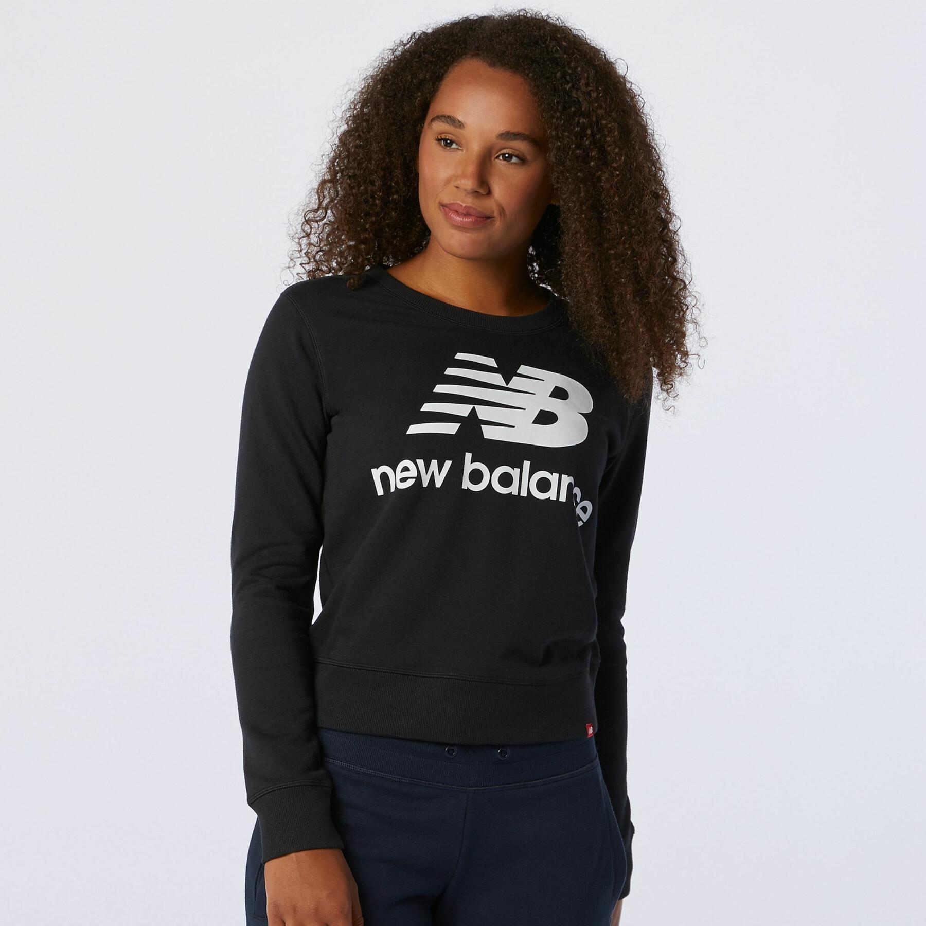 Sweatshirt femme New Balance essentials crew fleece