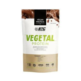 Pot de vegatal protein avec cuillère doseuse STC Nutrition - vanille - 750g