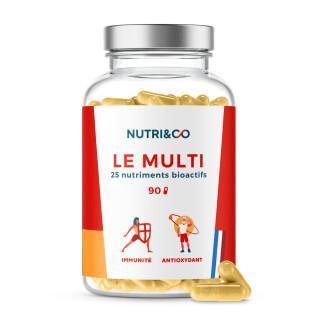 Complément Alimentaire Multivitamines - 90 gélules – Nutri&Co