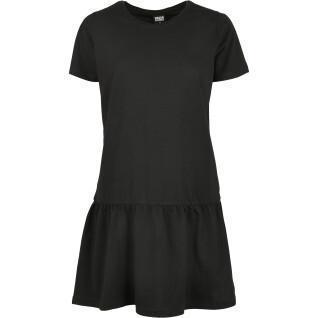 T-shirt robe femme Urban Classics valance-grandes tailles