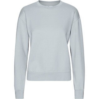Sweatshirt col rond femme Colorful Standard Classic Organic Cloudy Grey