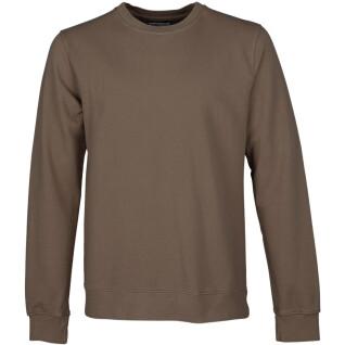 Sweatshirt col rond Colorful Standard Classic Organic cedar brown