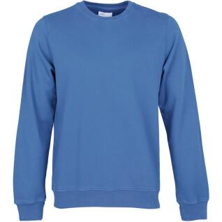 Sweatshirt col rond Colorful Standard Classic Organic pacific blue