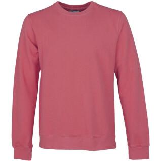 Sweatshirt col rond Colorful Standard Classic Organic raspberry pink