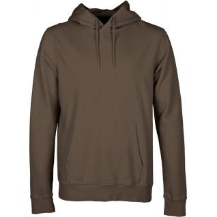 Sweatshirt à capuche Colorful Standard Classic Organic cedar brown