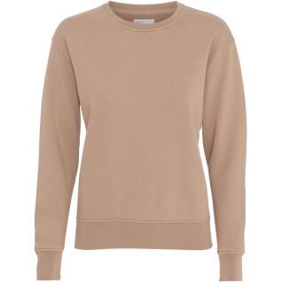 Pull col rond femme Colorful Standard Classic Organic honey beige