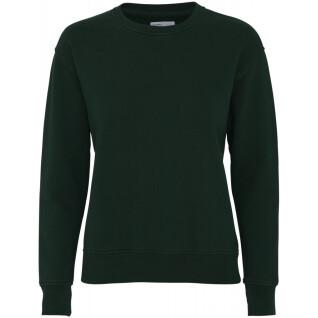 Pull col rond femme Colorful Standard Classic Organic hunter green