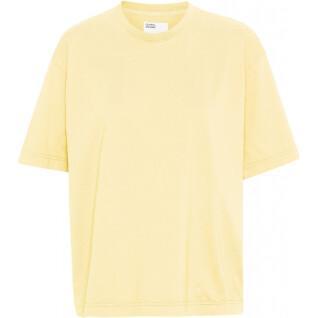 T-shirt femme Colorful Standard Organic oversized soft yellow