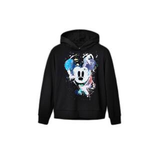 Sweatshirt à capuche femme Desigual Mickey