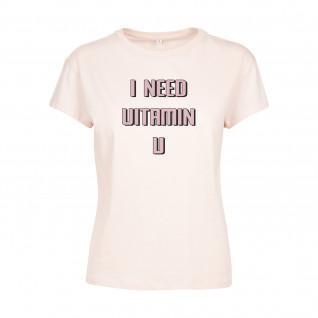 T-shirt femme Mister Tee vitamin u box