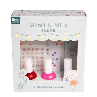 Kit pour ongles enfant Rex London Mimi Et Milo