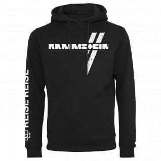 Sweatshirt avec capuche Rammstein rammstein weißes kreuz