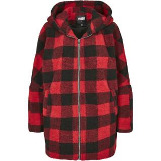 Parka femme grandes tailles Urban Classic hooded check
