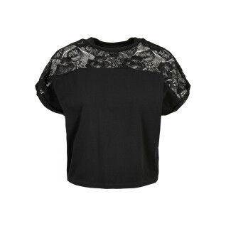 T-shirt manches courtes Oversize femme Urban Classics Lace