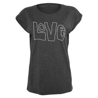 T-shirt femme Urban Classics Love