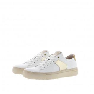 Chaussures femme Blackstone VL57 White Pale Gold Low