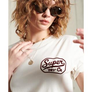 T-shirt femme Superdry Workwear
