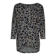 T-shirt femme Only Elcos manches 4/5