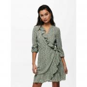 Robe femme Only Carly wrap manches longues