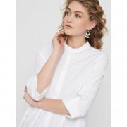 Robe chemise femme Only Ditte life manches 3/4