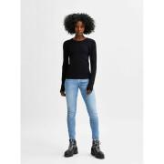Pull col rond femme Selected Amelia