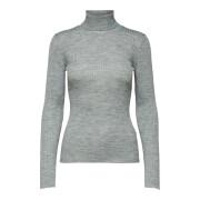Pull col roulé femme Selected Costina