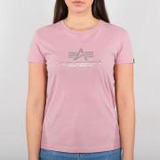 T-shirt femme Alpha Industries New Basic Foil Print