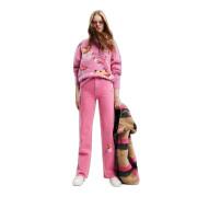 Pullover femme Desigual Pink panther