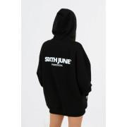 Sweatshirt à capuche femme Sixth June