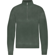 Sweatshirt 1/4 zip Colorful Standard Organic Midnight Forest