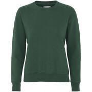 Pull col rond femme Colorful Standard Classic Organic emerald green