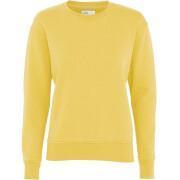 Pull col rond femme Colorful Standard Classic Organic lemon yellow