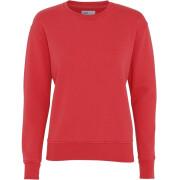 Pull col rond femme Colorful Standard Classic Organic scarlet red