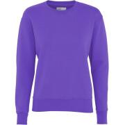 Pull col rond femme Colorful Standard Classic Organic ultra violet