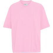 T-shirt femme Colorful Standard Organic oversized flamingo pink
