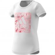 T-shirt fille adidas Most Haves Doodle BoS