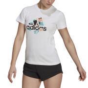 T-shirt femme adidas Floral Graphic